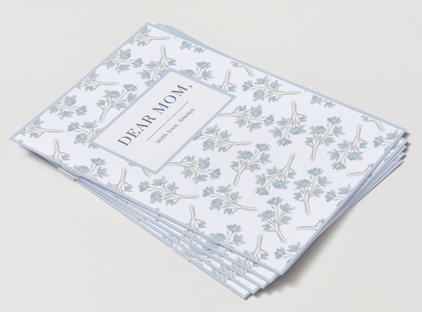 Dear Mom: A Printable Keepsake Book to Fill In With Love