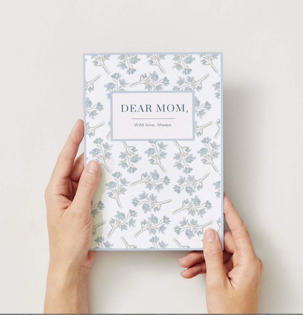 Dear Mom: A Printable Keepsake Book to Fill In With Love